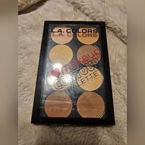 L.A. Colors Contour Palette with Warm Tones